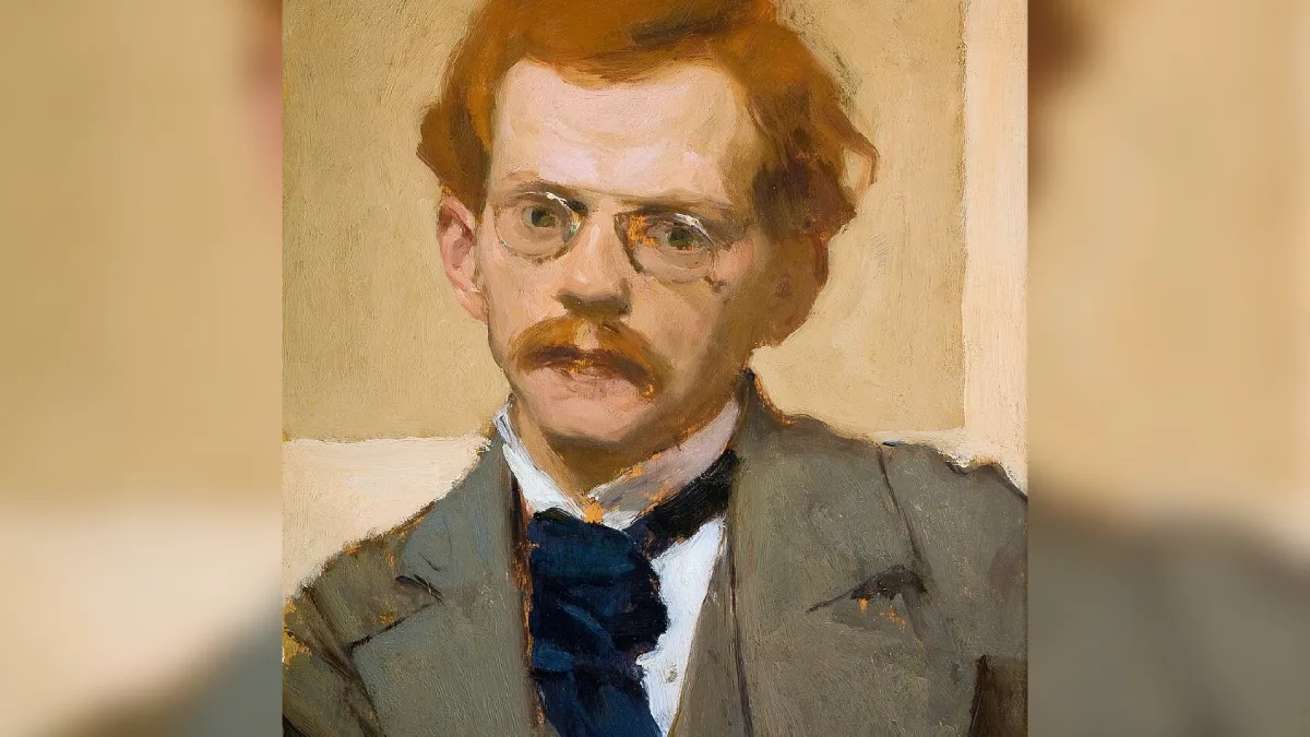 Józef Mehoffer, autoportret